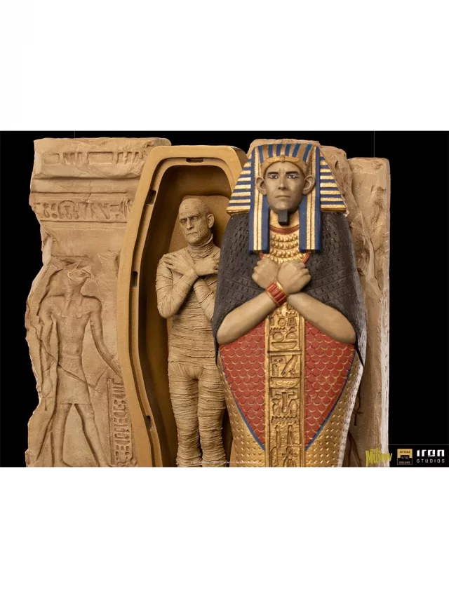 Statuette Universal Monsters - The Mummy Deluxe Art Scale 1/10 (Iron Studios) - Figuren