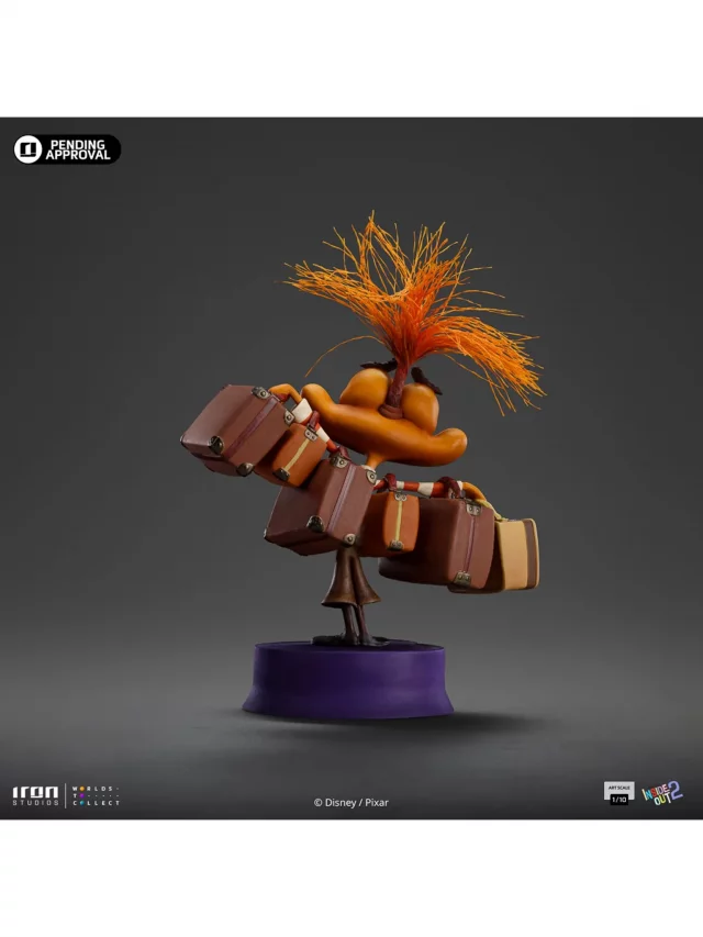 Statuette Alles steht Kopf 2 - Anxiety 1/10 (Iron Studios) - Disney