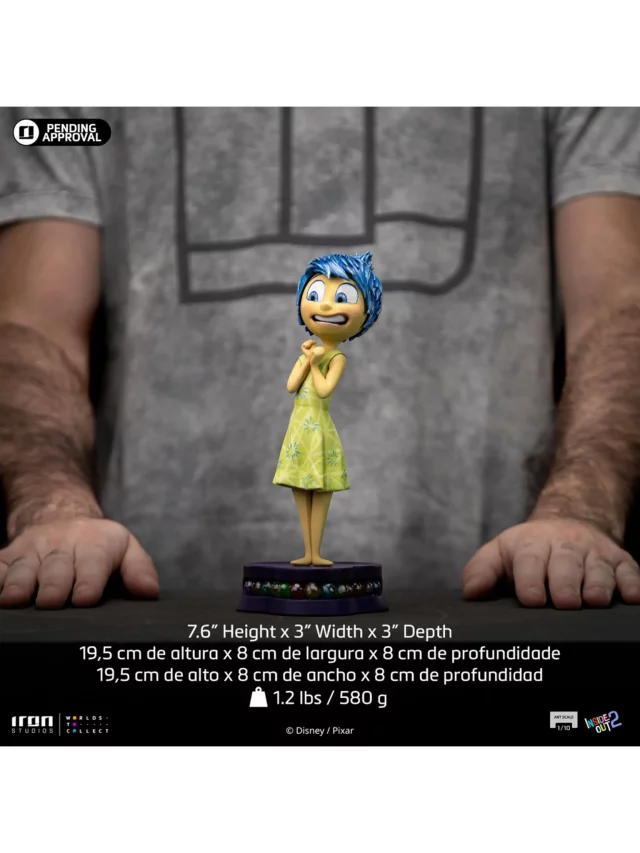 Statuette Alles steht Kopf 2 - Joy 1/10 (Iron Studios) - Inside Out