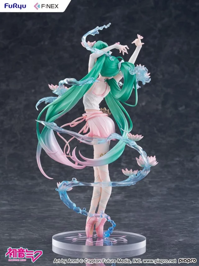 Statuette Vocaloid - Hatsune Miku Water lily Ver. (FuRyu) - Anime