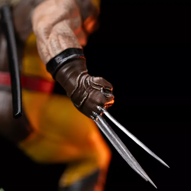Statuette X-Men - Wolverine Unleashed Deluxe Art Scale 1/10 (Iron Studios) - Figuren