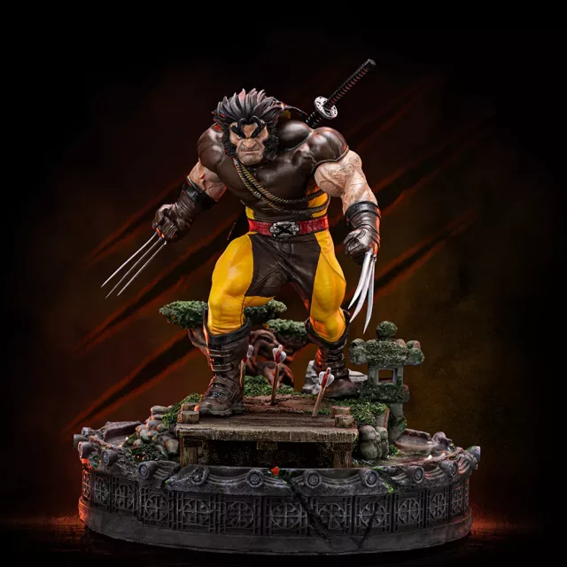 Statuette X-Men - Wolverine Unleashed Deluxe Art Scale 1/10 (Iron Studios) - Figuren