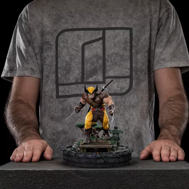 Statuette X-Men - Wolverine Unleashed Deluxe Art Scale 1/10 (Iron Studios) - Figuren