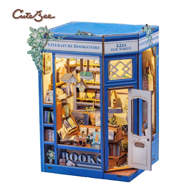 Bausatz CuteBee - Literature Bookstore - Lesezeichen