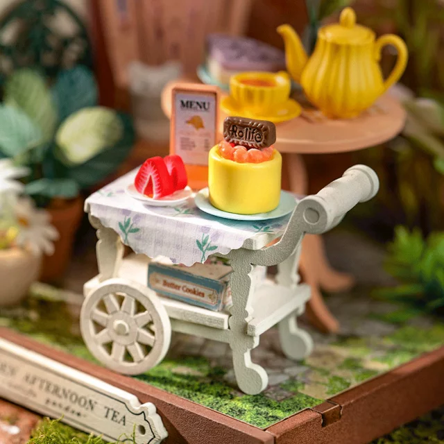 Bausatz - Fancy Tea Yard (Holz) - Robotime