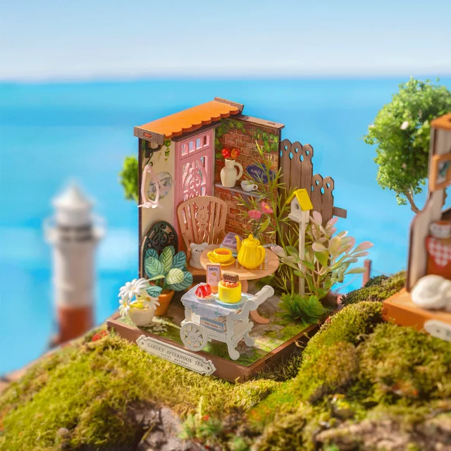 Bausatz - Fancy Tea Yard (Holz) - Robotime