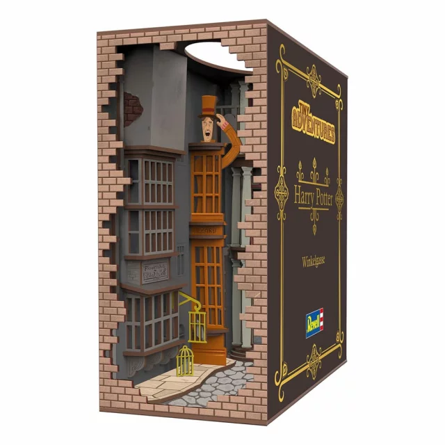 Bausatz Harry Potter - Buchstütze Diagon Alley (aus Holz) - Aus Holz