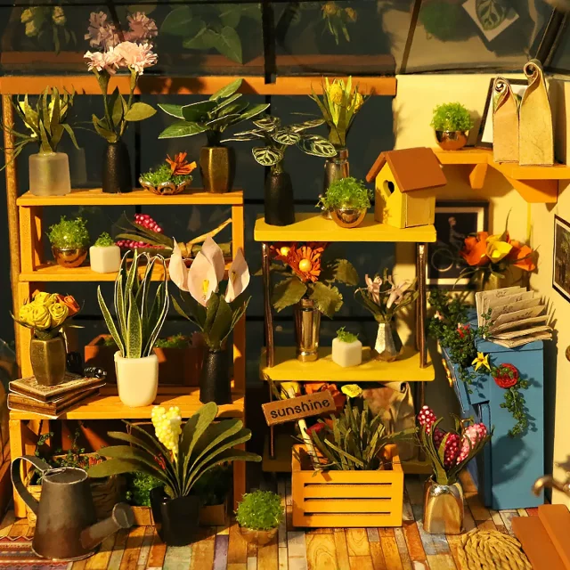 Bausatz - Cathy's Blumenladen (aus Holz) - Aus Holz