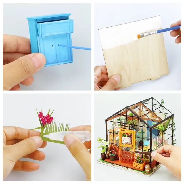 Bausatz - Cathy's Blumenladen (aus Holz) - Robotime