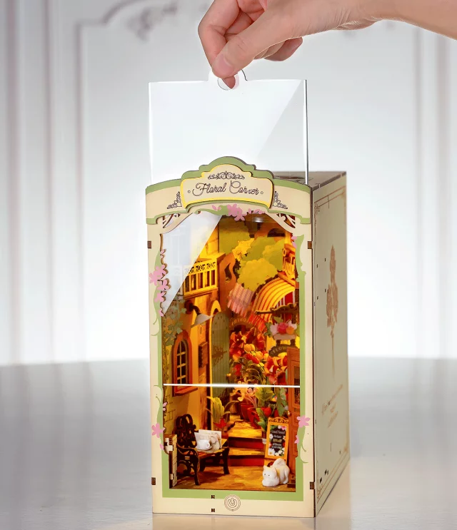 Bausatz – Blumenecke (aus Holz) - Robotime