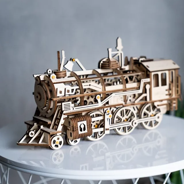 Bausatz - Lokomotive (aus Holz) - Aus Holz