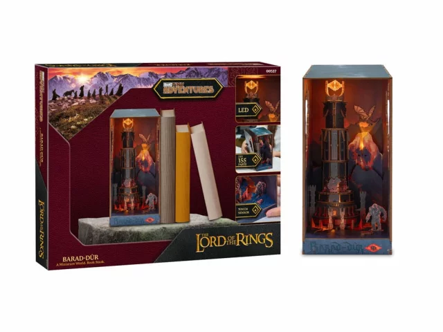 Bausatz Lord of the Rings - Buchstütze Barad-Dûr (aus Holz) - Lesezeichen