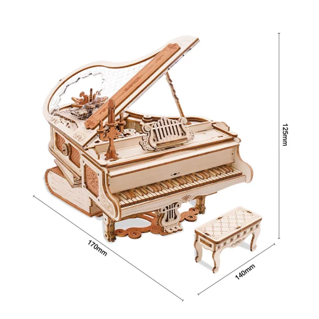 Bausatz – Magisches Klavier (aus Holz) - Aus Holz