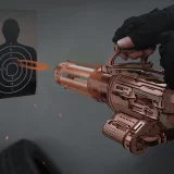 Stavebnice - AK-47 Assault Rifle (dřevěná) dupl