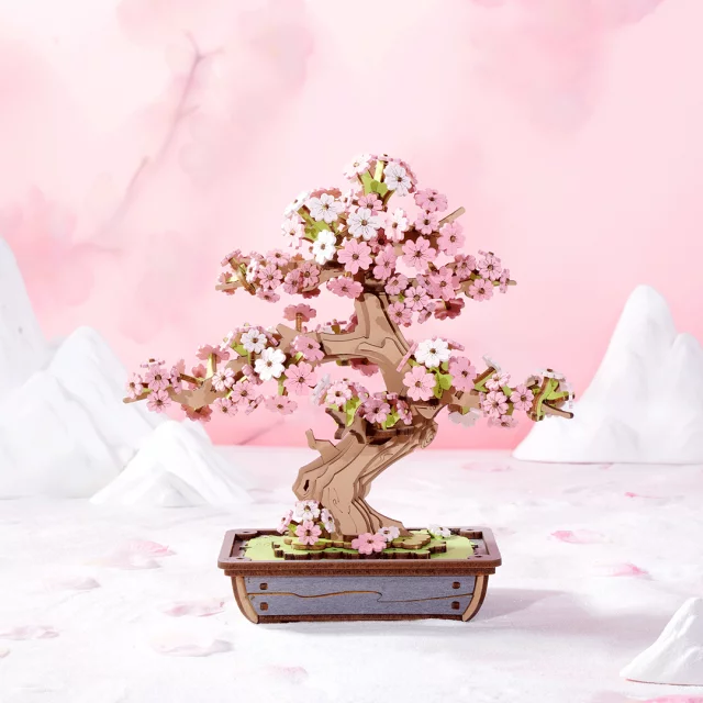Bausatz - Sakura Bonsai (Holz) - Lesezeichen