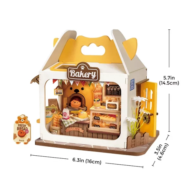 Bausatz - Teddys Bäckerei (aus Holz) - Aus Holz