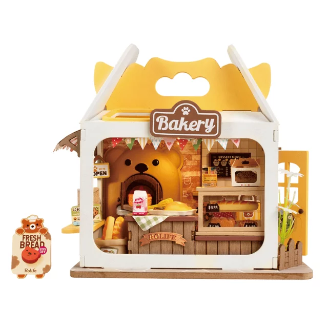 Bausatz - Teddys Bäckerei (aus Holz) - Aus Holz