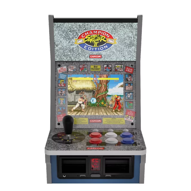 Evercade Alpha Street Fighter Bartop Arcade Tabletop Retro Arcade Maschine - Spielkonsole