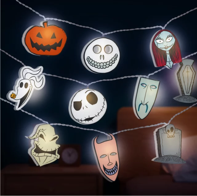 Lichterkette The Nightmare Before Christmas - Charaktere - Lampen