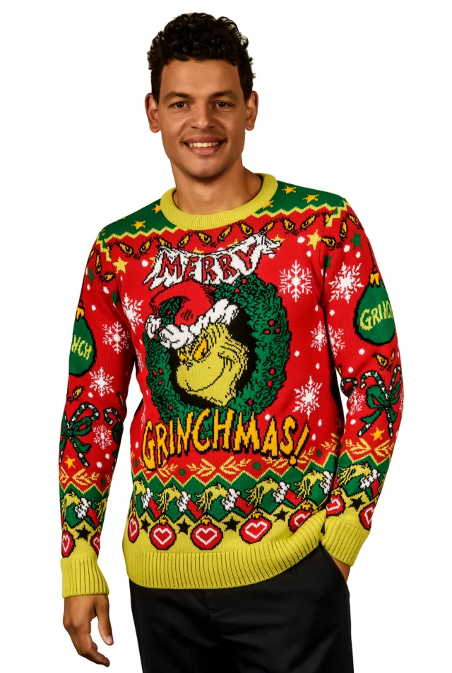 Weihnachtspullover Grinch - Christmas Jumper (größe XXL)