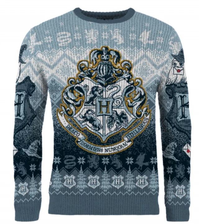 Weihnachtspullover Harry Potter - Hogwarts Christmas Jumper (größe XL)