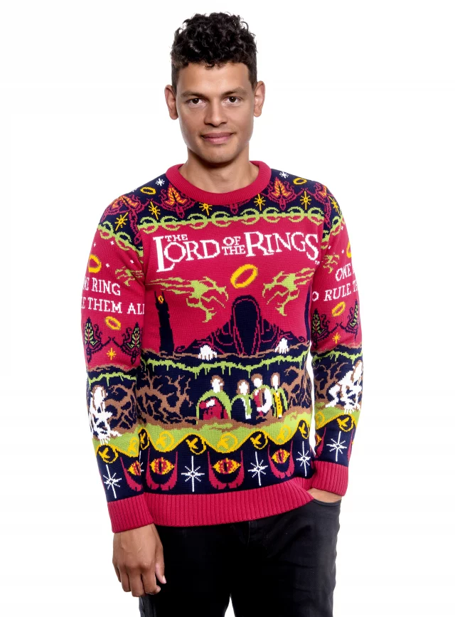Weihnachtspullover Lord Of The Rings - One Sweater To Rule Them All (größe XL)