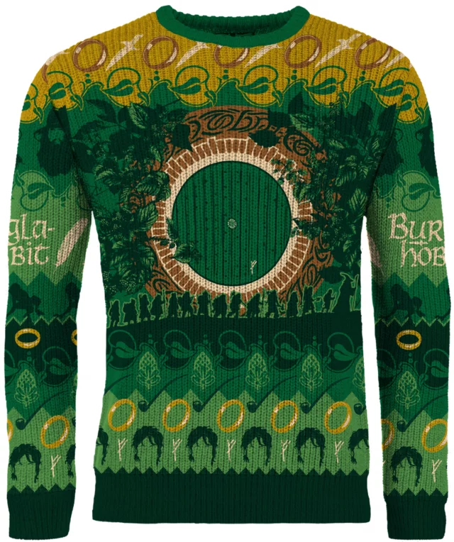 Weihnachtspullover Lord Of The Rings - The Shire Christmas Jumper (größe XXXL)