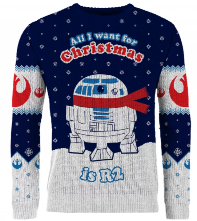 Weihnachtspullover Star Wars - R2-D2 Christmas Jumper (größe XXL)