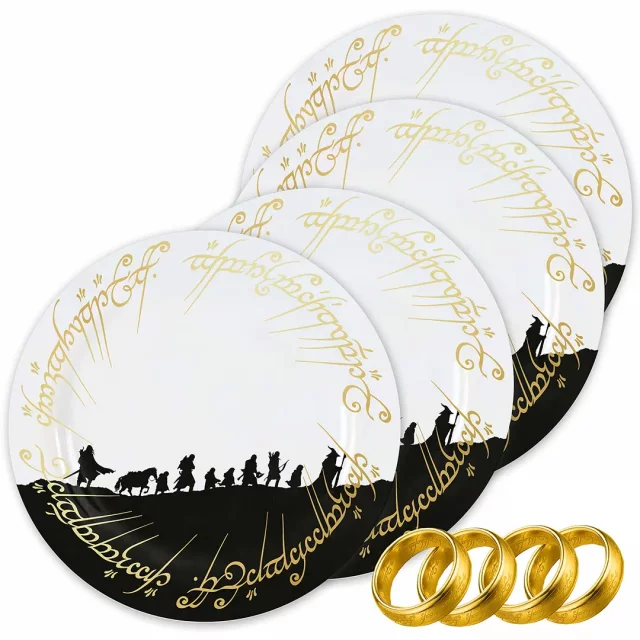 Tassen Lord of the Ring - One Ring (4 Stück) - Lord of the Rings