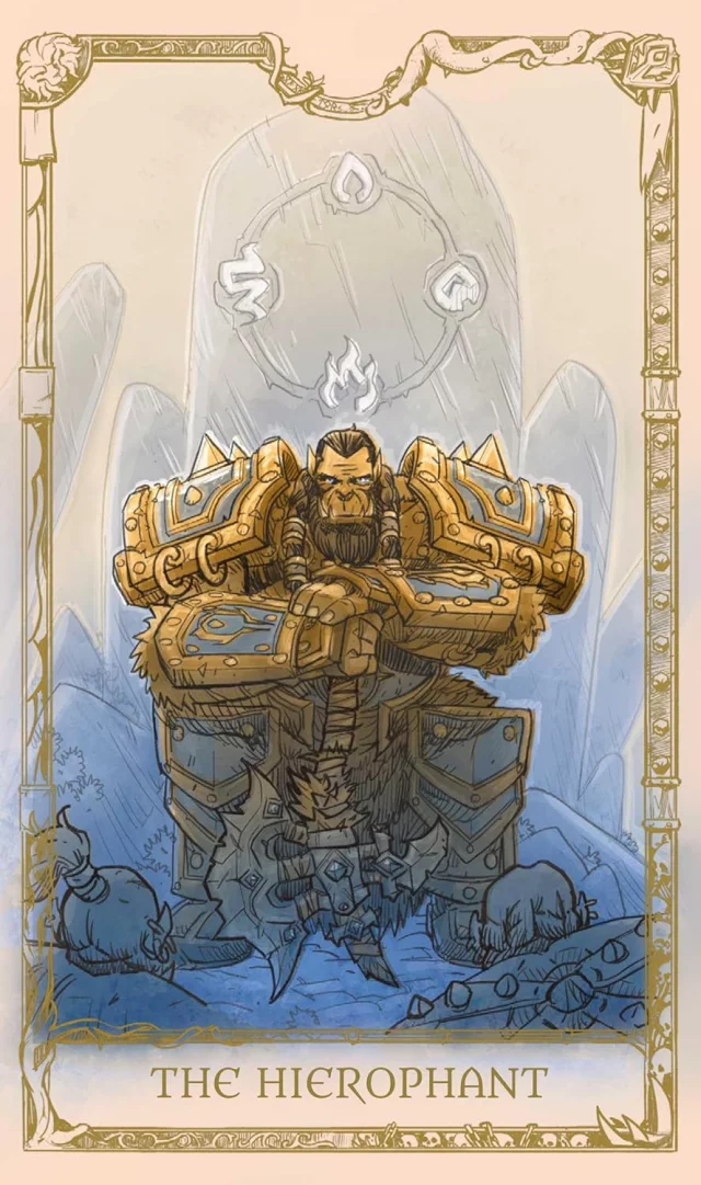 Tarotkarten World of Warcraft - Das offizielle Tarotdeck und Handbuch (Karten + Handbuch) - Blizzard