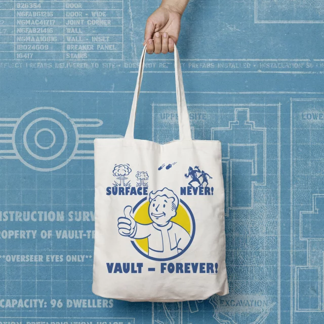 Stofftasche Fallout - Vault Forever - Umhängetaschen