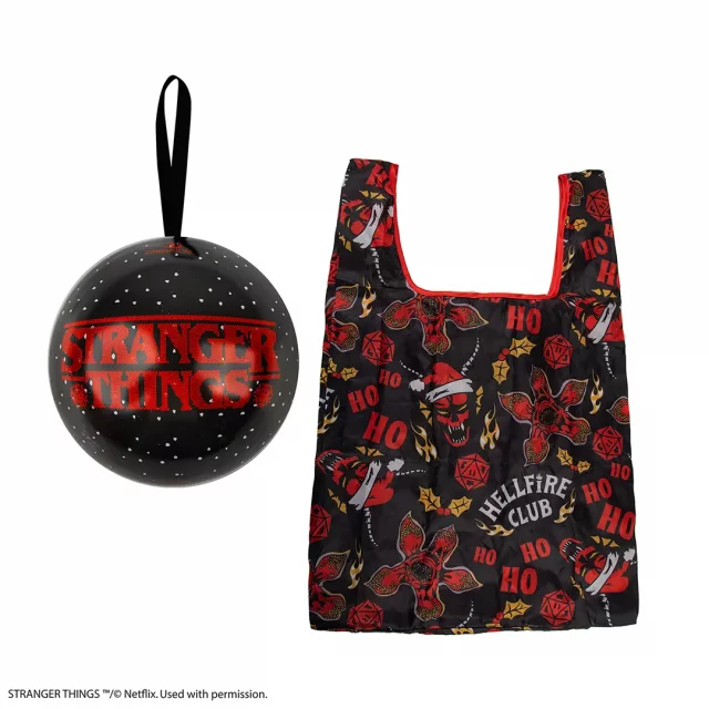 Tasche Stranger Things - Hellfire Club Holiday Capsule (Tasche + Weihnachtsschmuck - Weihnachtsdekoration