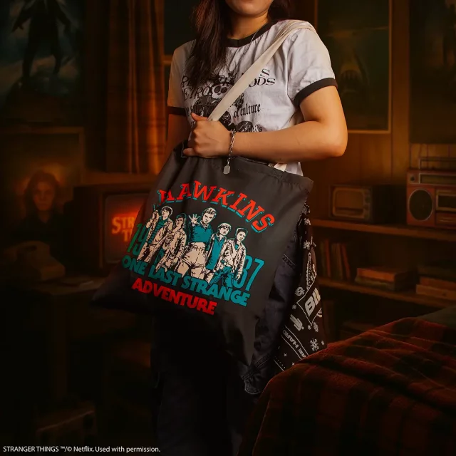 Tasche Stranger Things - One Last Adventure - Strandtaschen