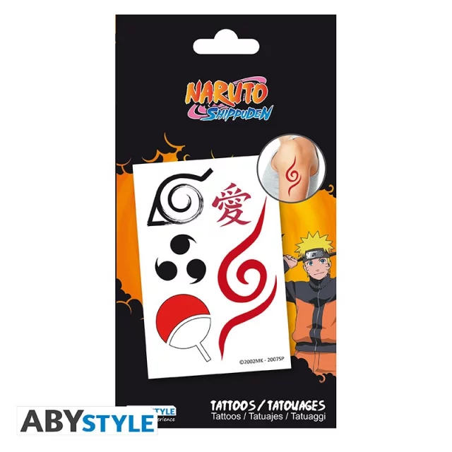 Tatoo Naruto Shippuden - Ninjas - Replik