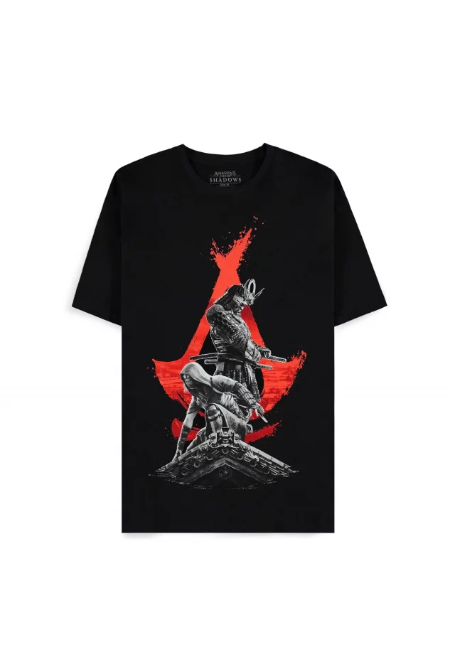 T-Shirt Assassin's Creed: Shadows - Naoe & Yasuke (größe XXL) - Assassins Creed