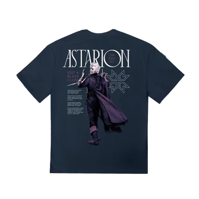 T-Shirt Baldurs Gate 3 - Astarion (größe XXXL)
