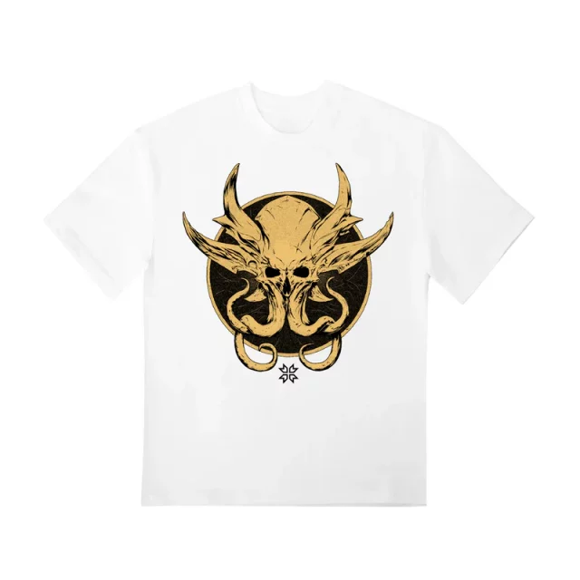 T-Shirt Baldurs Gate 3 - Logo White (größe XXXL)