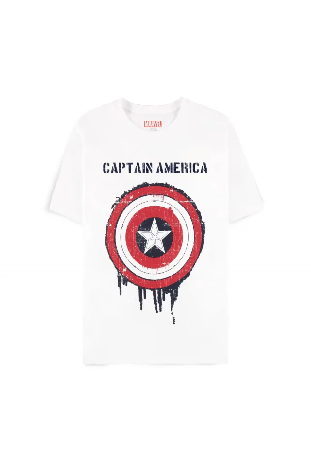 T-Shirt Captain America - Shield (größe XXL) - Marvel