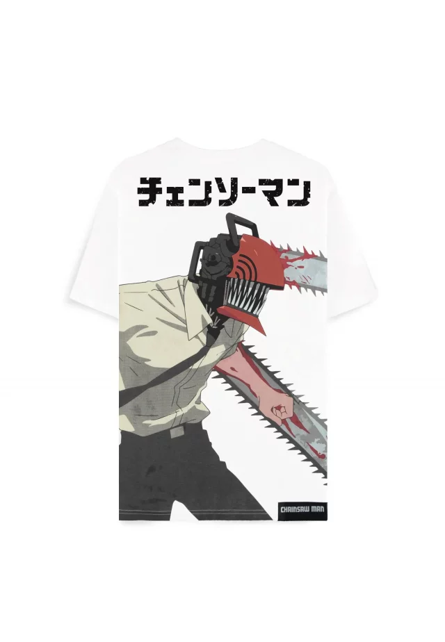 T-Shirt Chainsaw Man - Outlined (größe XXL) - Manga