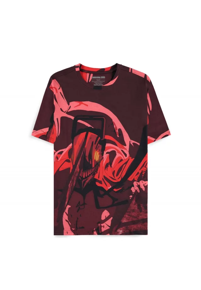 T-Shirt Chainsaw Man - Rage (größe XXL) - Anime