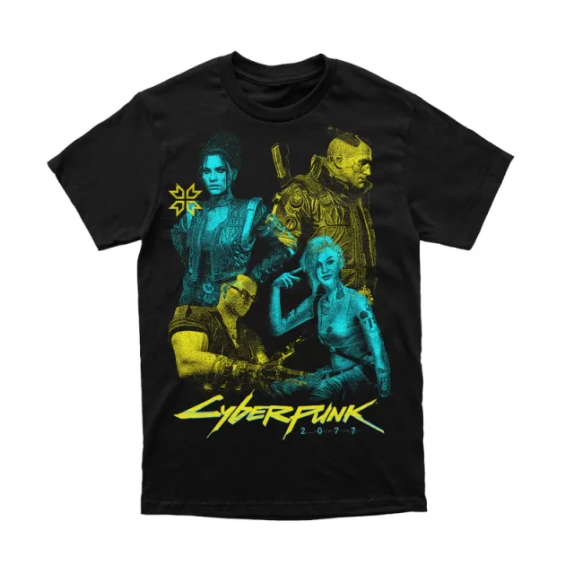 T-Shirt Cyberpunk 2077 - Chooms (größe XXXL)
