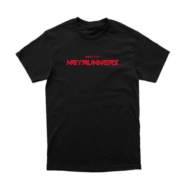 T-Shirt Cyberpunk 2077 - Net Run Club (größe XXXL)