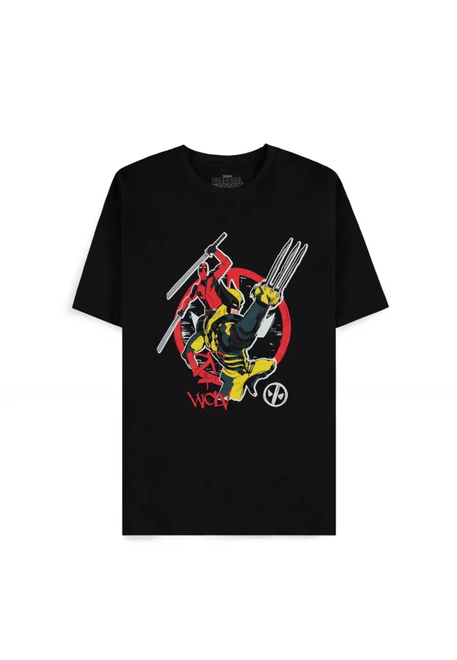 T-Shirt Deadpool - DP+Wolvie (größe XXL) - Marvel