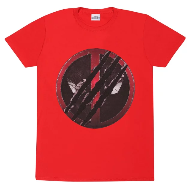 T-Shirt Deadpool - Slash Logo (größe XXL) - Marvel