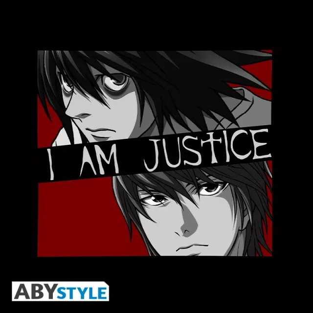 T-Shirt Death Note - I am Justice (größe XXL) - Manga