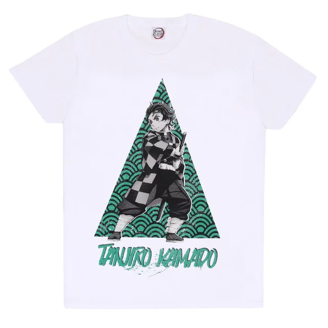 T-Shirt Demon Slayer - Tanjiro Tri (größe XXL) - Anime