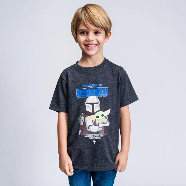 Kinder-T-Shirt Star Wars: The Mandalorian - Mando & The Child (größe 158)