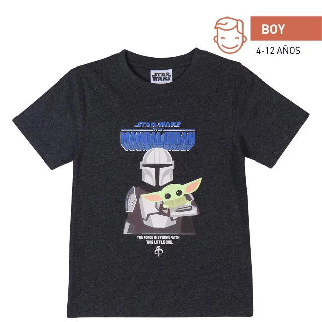 Kinder-T-Shirt Star Wars: The Mandalorian - Mando & The Child (größe 158)