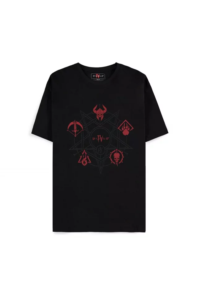 T-Shirt Diablo IV - Class Icons - Blizzard
