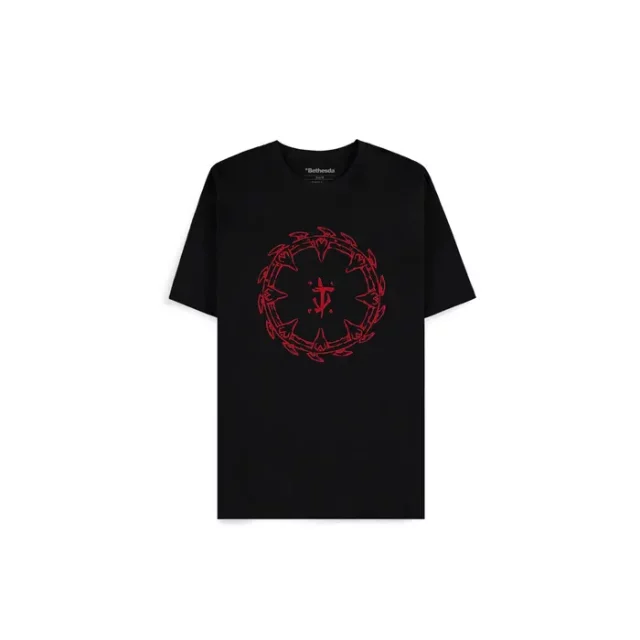 T-Shirt Doom - The Dark Ages Red Shield (größe XXL)